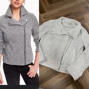 LOFT Sweater Bomber Jacket NWOT